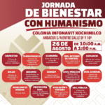 Ayuntamiento de Tapachula llevará Jornada de Bienestar a la colonia Infonavit Xochimilco