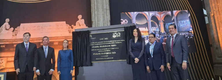 FINABIEN se suma a felicitaciones por el centenario del Banco de México y destaca inclusión financiera