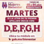Gobierno de Cholula invita a mujeres de 60 a 64 años a registrarse en la Pensión Mujeres Bienestar