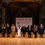 Clara Brugada acompaña a Claudia Sheinbaum en el arranque del primer ciclo escolar del Bachillerato Nacional