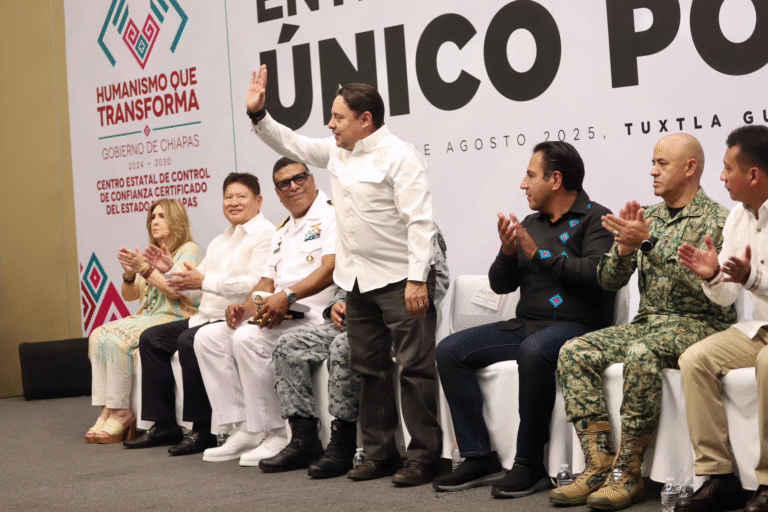 Poder Judicial de Chiapas respalda consolidación policial para fortalecer seguridad y justicia