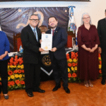 Rector de la UNACH, Oswaldo Chacón, dicta cátedra inaugural en la Universidad de San Carlos de Guatemala
