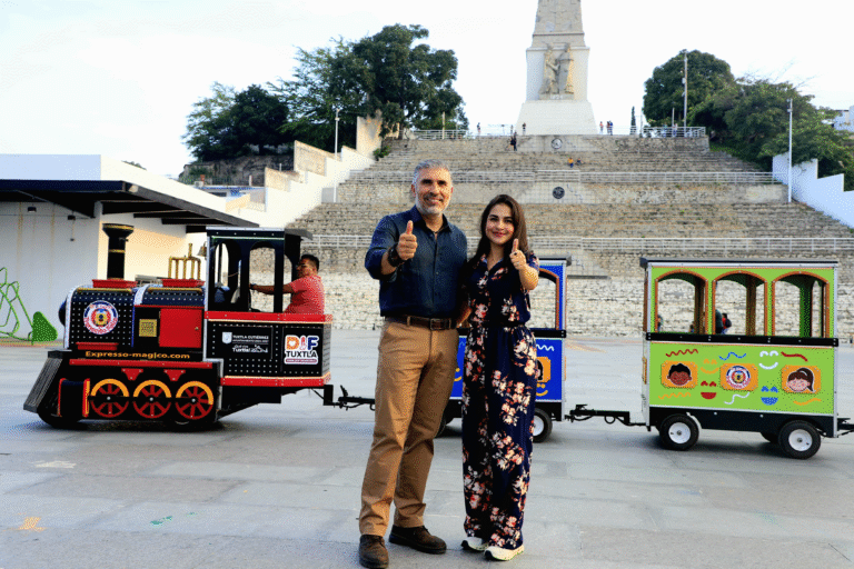 Trenecito Feliz llega al Parque Bicentenario para alegría de las familias en Tuxtla: Ángel Torres