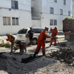 Gobierno de Puebla capital intensifica campaña de bacheo en calles y vialidades de La Margarita