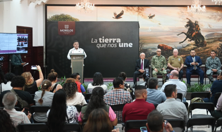 Presentan detenciones relevantes en Cuautla y zona sur de Morelos como parte de la estrategia de seguridad