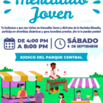 Berriozábal invita a disfrutar del “Mercadito Jóven” con música en vivo