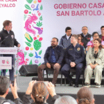 Clara Brugada visita San Bartolo Ameyalco con el programa “Casa x Casa”