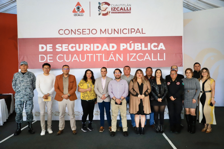 Gobierno de Cuautitlán Izcalli fortalece coordinación tripartita en seguridad pública