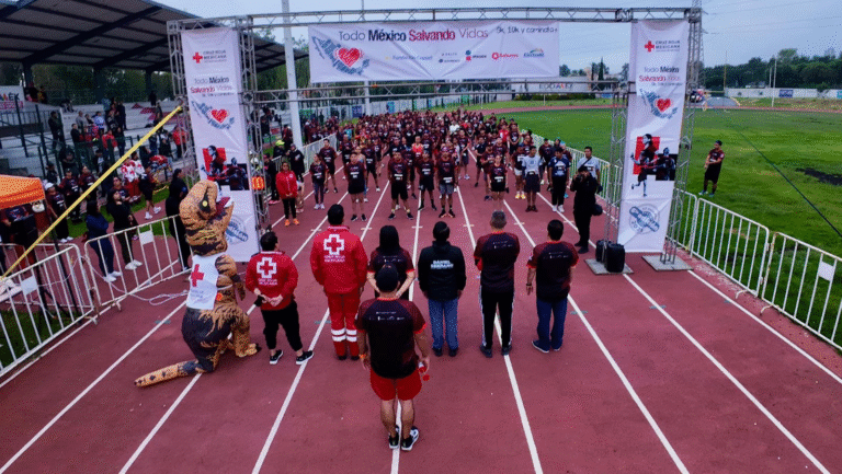 Cuautitlán Izcalli fue sede de la carrera “Todo México Salvando Vidas 2025” de la Cruz Roja