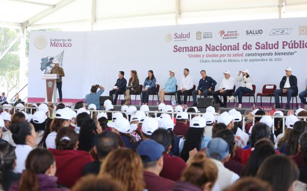 Inicia la Semana Nacional de Salud Pública 2025: “Unidos por tu salud, construyendo bienestar”