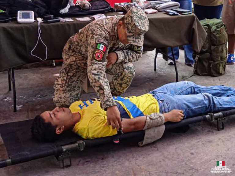 Ejército Mexicano acerca sus labores a la ciudadanía con exposición militar en Pánuco, Veracruz