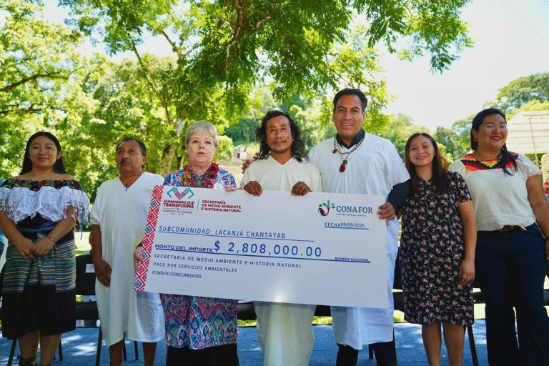 Eduardo Ramírez y Alicia Bárcena fortalecen conservación de la Selva Lacandona