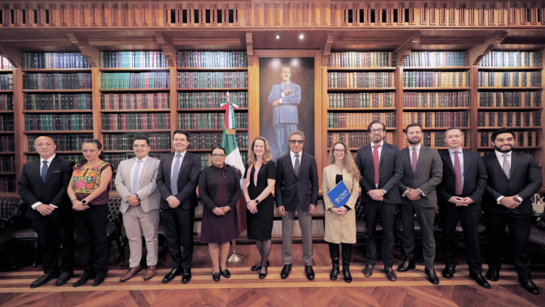 Rosa Icela Rodríguez y OIM refuerzan cooperación en favor de personas migrantes