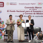 Firman convenio Correos de México y Fonart para impulsar a artesanas y artesanos