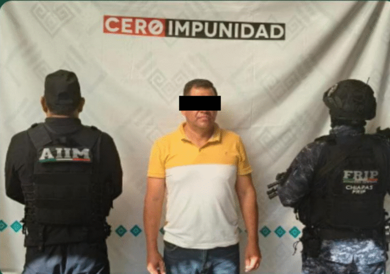 Elementos policiales aprehenden a presunto responsable del delito de privación ilegal de la libertad: FGE