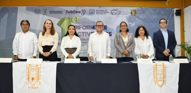 Facultad de Humanidades de la UNACH presenta avances académicos y de investigación en su Primer Informe