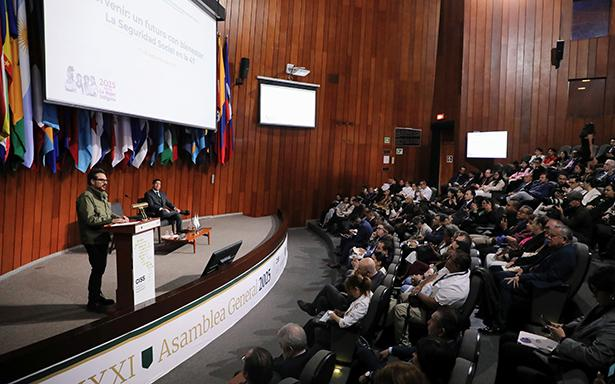 Zoé Robledo resalta transformación de la seguridad social en la XXXI Asamblea General de la CISS