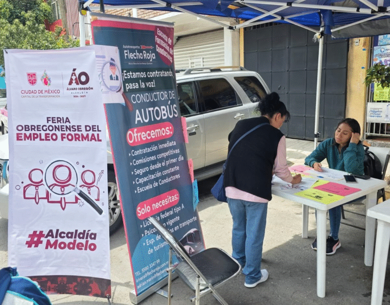 Feria Obregonense del Empleo ofrece más de 400 vacantes en Álvaro Obregón