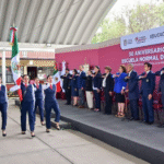 Delfina Gómez anuncia inversión de 55 mdp en educación durante aniversario de la Normal de Texcoco