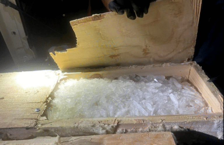 FGR logra vinculación a proceso por el transporte de casi 400 kilos de metanfetamina