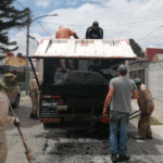 Cuautitlán Izcalli rehabilita más de 4 mil metros cuadrados de vialidades con trabajos de bacheo