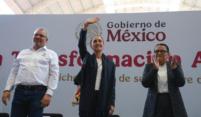 Presidenta Claudia Sheinbaum destaca reducción histórica de pobreza y anuncia más apoyos para Michoacán