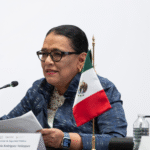 Rosa Icela Rodríguez acompaña a Claudia Sheinbaum en el Consejo Nacional de Seguridad Pública