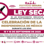 Alcaldía Tláhuac aplicará Ley Seca durante festividades y ferias populares