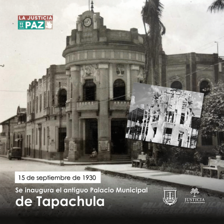Tapachula celebra 95 años del Antiguo Palacio Municipal