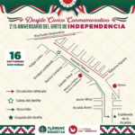 Tláhuac celebrará desfile cívico por el 215 Aniversario del Grito de Independencia