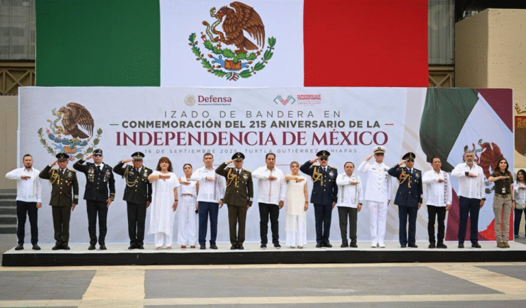 Poder Judicial de Chiapas conmemora el 215 aniversario del inicio de la Independencia de México
