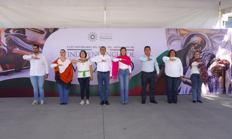 San Martín Texmelucan celebra Fiestas Patrias con saldo blanco y amplia participación ciudadana