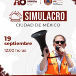 Álvaro Obregón participa en el Simulacro del 19 de septiembre para reforzar la cultura de prevención