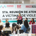 Sofía Espinoza y Guadalupe Gómez encabezan 5ta Reunión con Víctimas de Violencia