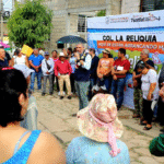 Ángel Torres da banderazo a la pavimentación de una calle más; ahora en La Reliquia