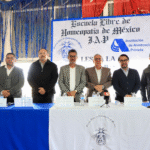 Daniel Serrano inaugura ciclo escolar en la Escuela Libre de Homeopatía de Cuautitlán Izcalli