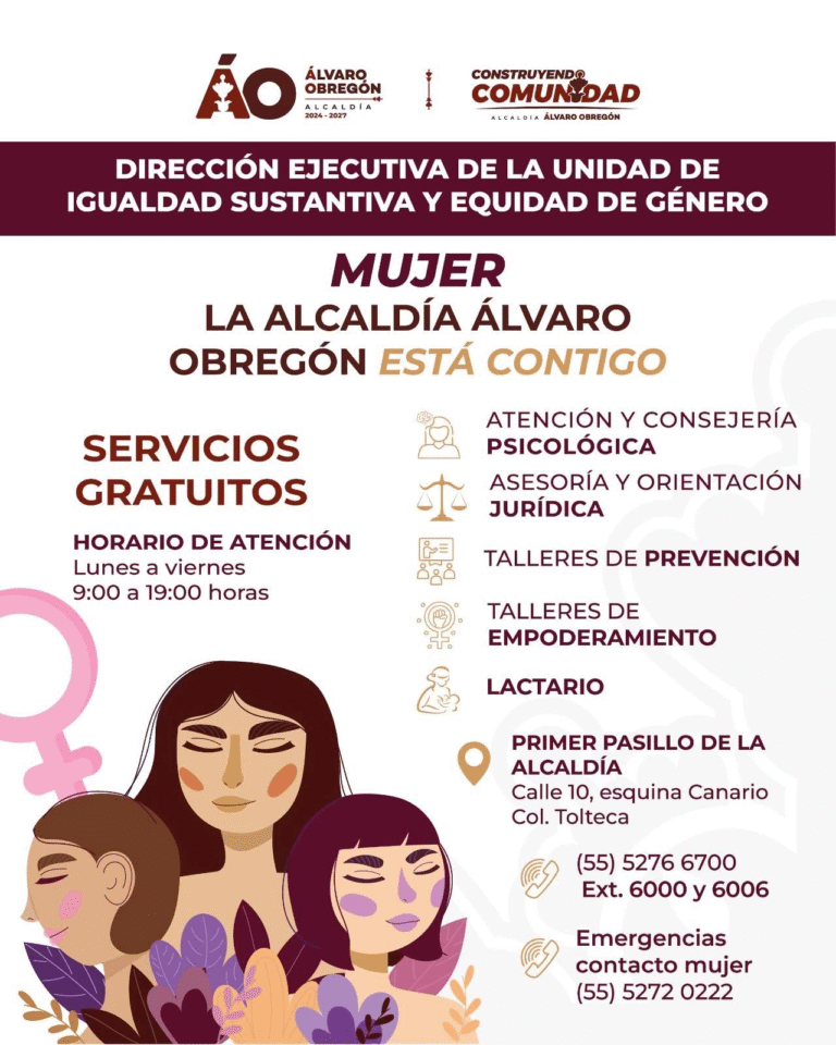 Álvaro Obregón refuerza programas de apoyo y bienestar para mujeres