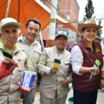 Programa “Fachadas Lindas” llega a la colonia La Turba en Tláhuac