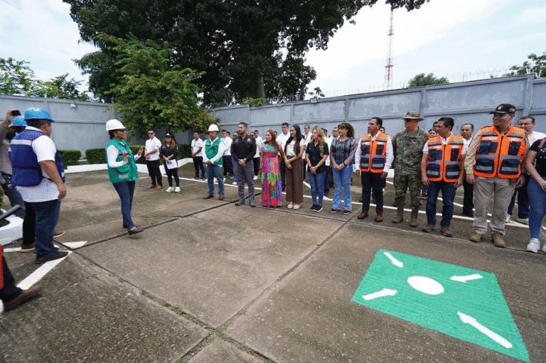 Eduardo Ramírez reconoce coordinación y participación ciudadana en Segundo Simulacro Nacional 2025