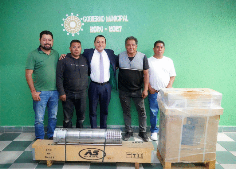 San Martín Texmelucan fortalece el suministro de agua en San Baltazar Temaxcalac