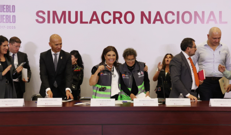 Segundo Simulacro Nacional 2025 reúne a más de 8.1 millones de participantes en la Ciudad de México