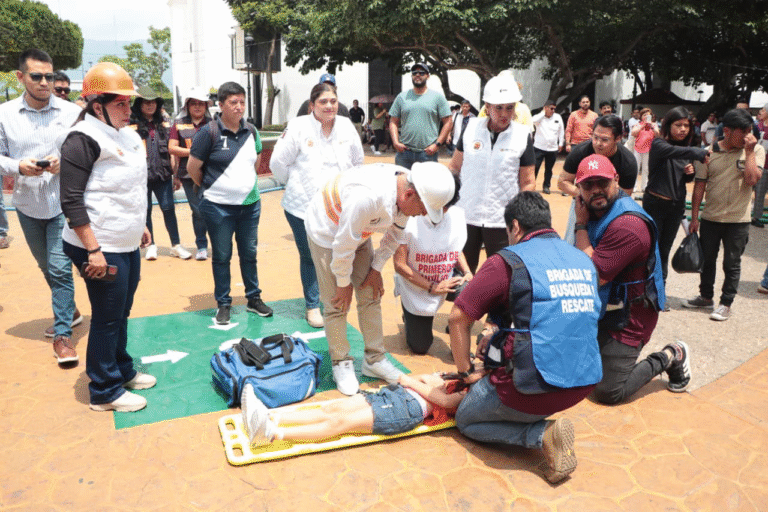 Congreso participa en Simulacro Nacional de Sismo 2025