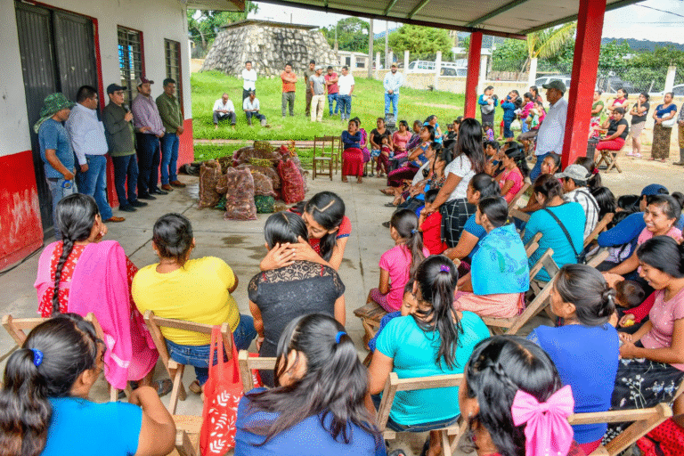 Mujeres de Berriozábal reciben capacitación para producir flores tropicales en Amendú