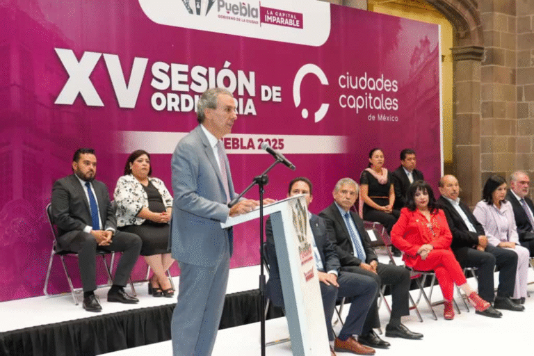 Gobiernos locales refuerzan cooperación en Sesión Ordinaria de la ACCM en Puebla