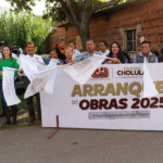 Inicia rehabilitación del drenaje sanitario en San Cristóbal Tepontla, Cholula