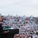 Claudia Sheinbaum presenta avances de la transformación ante 40 mil personas en Chiapas