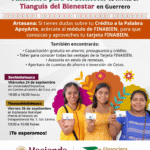 Financiera para el Bienestar invita al Tianguis del Bienestar en Xochistlahuaca y Tlacoachistlahuaca