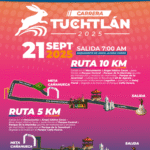 Informa Ayuntamiento de Tuxtla cierre de vialidades por evento Carrera Tuchtlán 2025