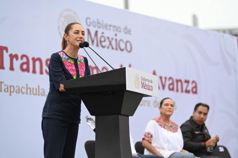 Claudia Sheinbaum reafirma compromiso con Chiapas durante visita a Tapachula