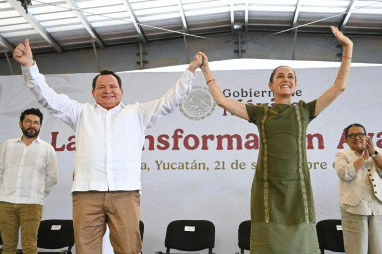 Claudia Sheinbaum presenta Primer Informe en Yucatán y reafirma compromiso con el bienestar maya